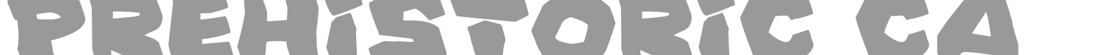 Prehistoric Caveman font preview